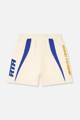RTA Louis Bone Navy Fusion Shorts at Gravity NYC